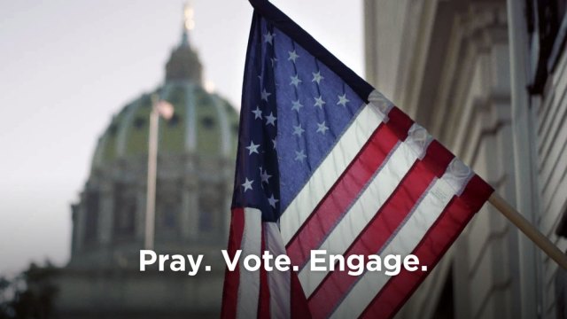 Register to Vote, Pray for America, Get out of the Pew and into the Public Square